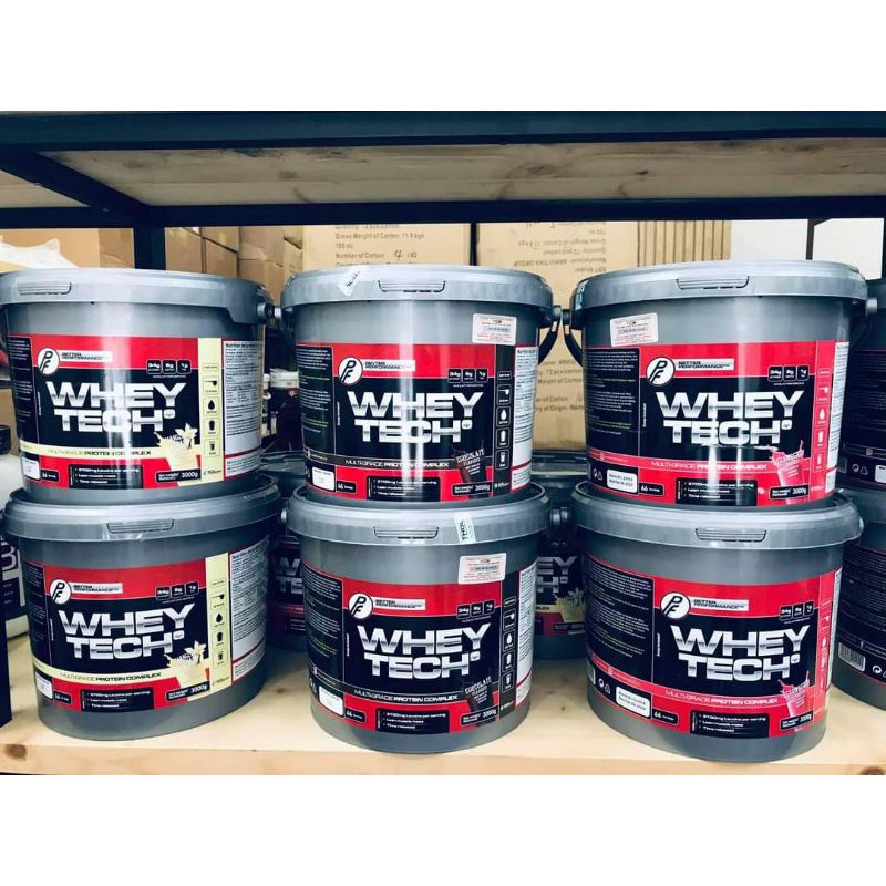 Whey Tech – Xây dựng nuôi dưỡng cơ bắp hoàn hảo (3kg - 66 Serving)