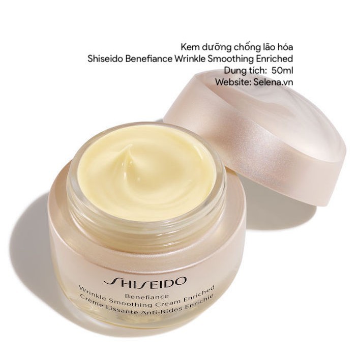 [CHÍNH HÃNG] Kem dưỡng chống lão hóa Shiseido Benefiance Wrinkle Smoothing Enriched 50ml