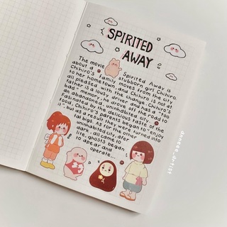 Set sticker Spirited Away