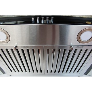 Máy hút mùi kính cong Goldsun BF1201