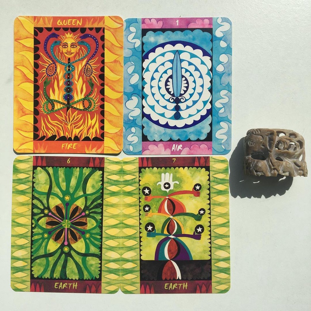 Bộ Bài Tarot of the Four Elements (Mystic House Tarot Shop) - Bài Gốc Authentic Chính Hãng 100%