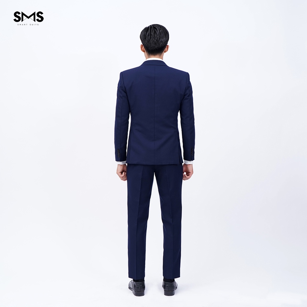 Vest nam xanh sẫm, suits sartorial, 1 khuy 2 túi, chuẩn form smart suits - ảnh sản phẩm 6