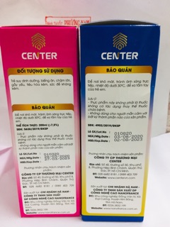 Siro CENTER BABY PLUS ( loại bổ sung canxi & loại giúp ăn ngủ ngon)
