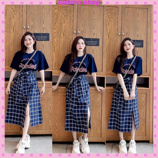 Set trang phục nữ ulzzang cá tính, set bộ nữ sang chảnh đi chơi set trang phục SS49
