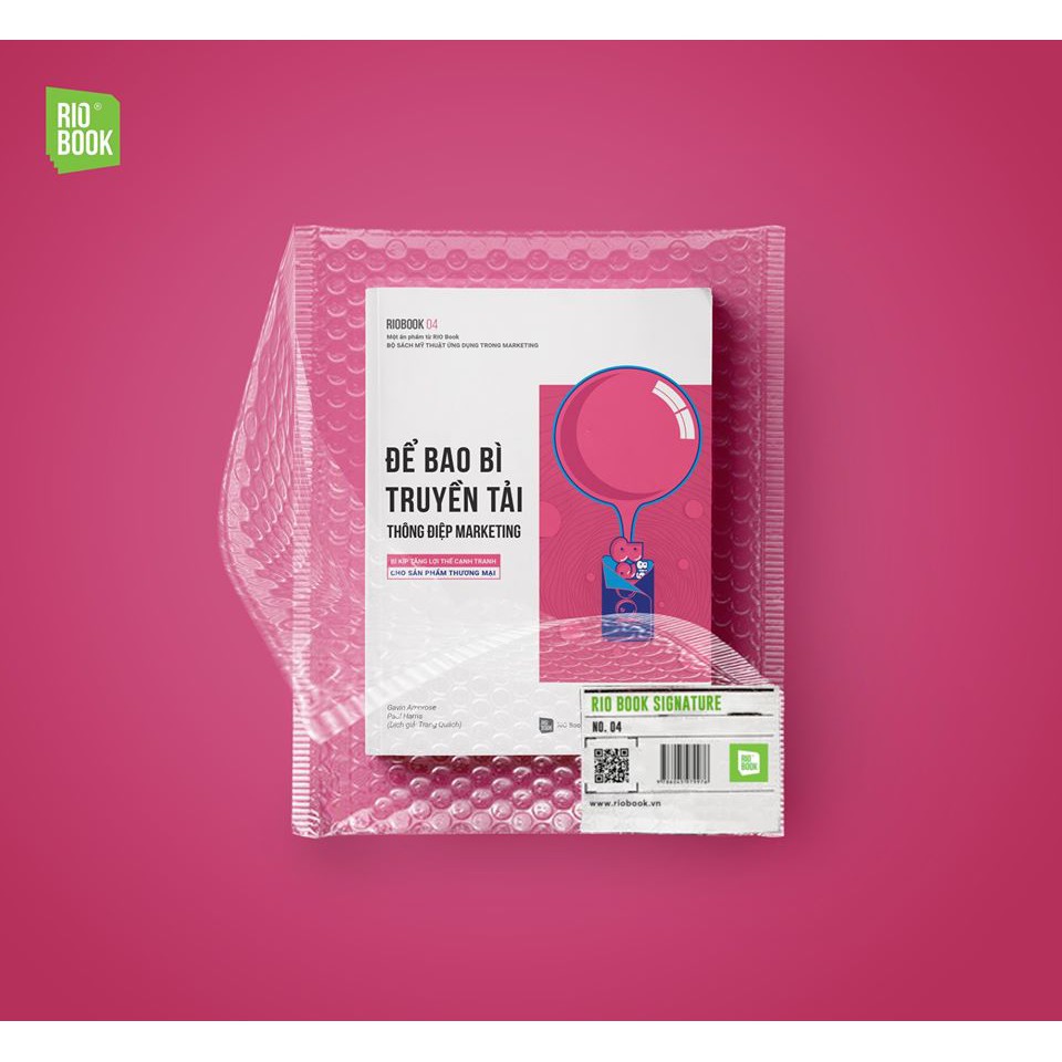 Sách - RIO Book No.4 - Để bao bì truyền tải thông điệp Marketing