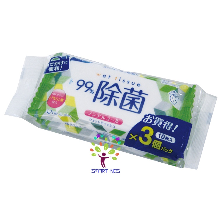 Giấy ướt khử trùng không cồn Life-do.Plus Refine
