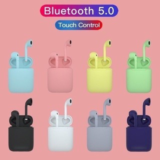 Tai nghe không dây Inpods12 12s TWS kết nối Bluetooth 5.0 Warna Macaron HIFI