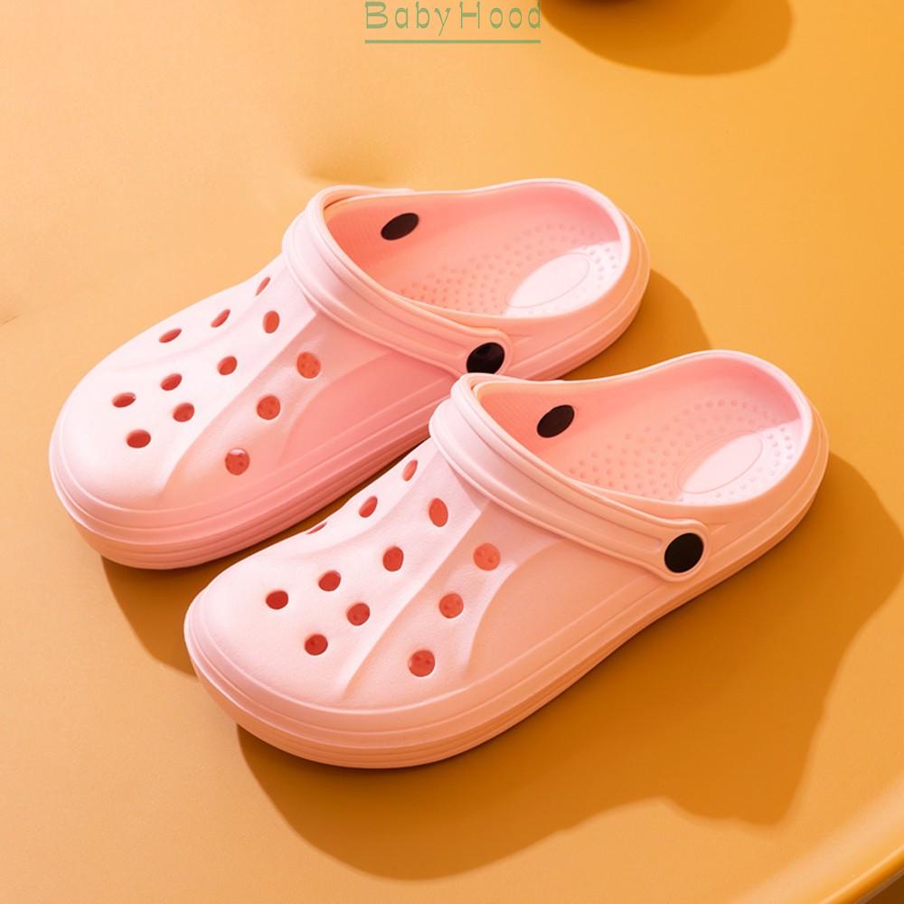 Dép crocs đế mềm chống trượt thoáng khí thời trang hè cho nữ