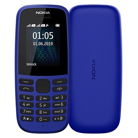 Điện thoại Nokia 105 dual SIM (model 2019) - Hàng chính hãng - Viettel phân phối - Bảo hành 12 tháng trên toàn quốc