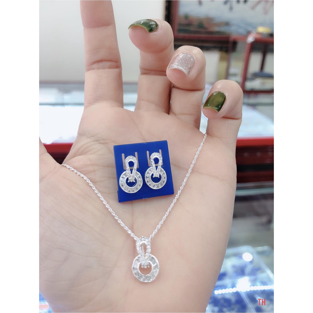 BỘ BẠC NẠM ĐÁ CỰC XINH