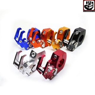 Móc treo đồ biker gắn xe pcx hay xe đạp chất liệu nhôm cnc- stn