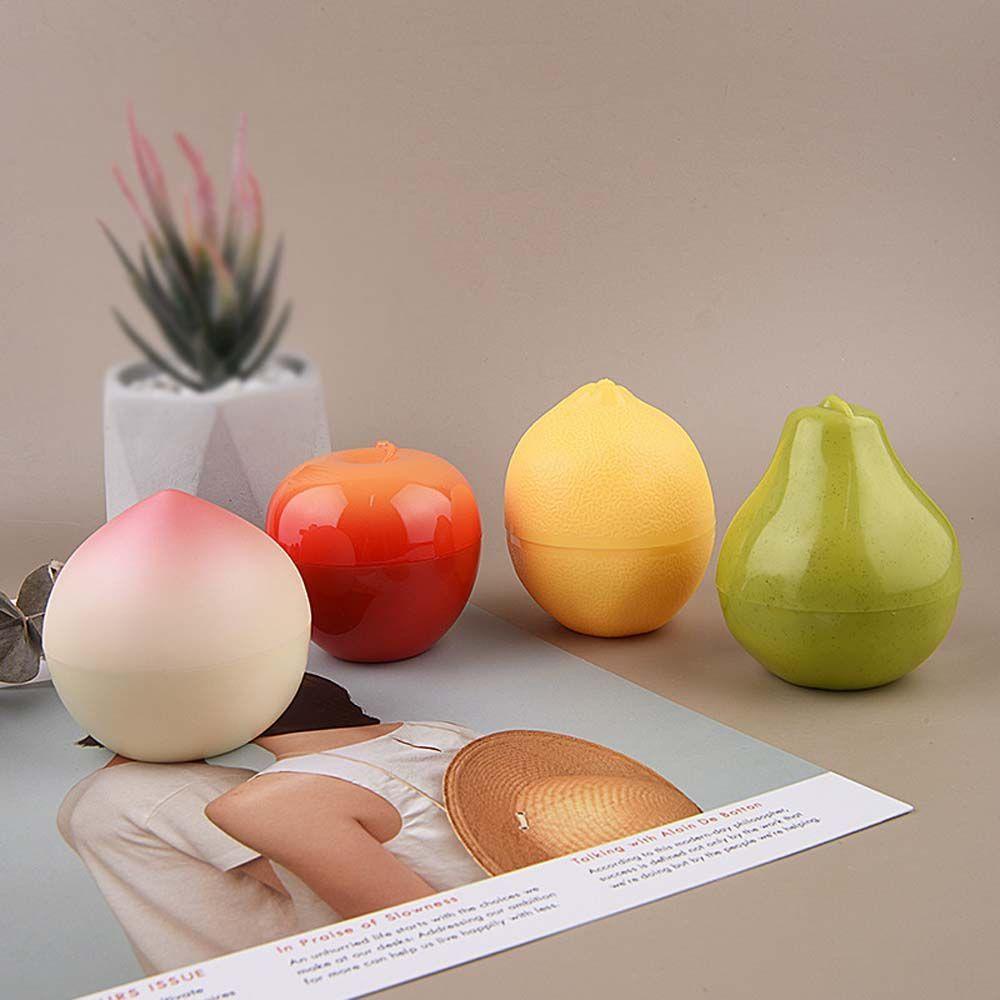 HARRIETT Hộp Rỗng Đựng Mỹ Phẩm 30G Hình Trái Cây Dễ Thương