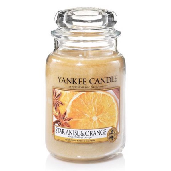 Hũ nến thơm Star Anise &amp; Orange Yankee Candle YAN4948 (Size L 623g)