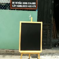 Combo bảng đen menu 50*70 và giá đỡ