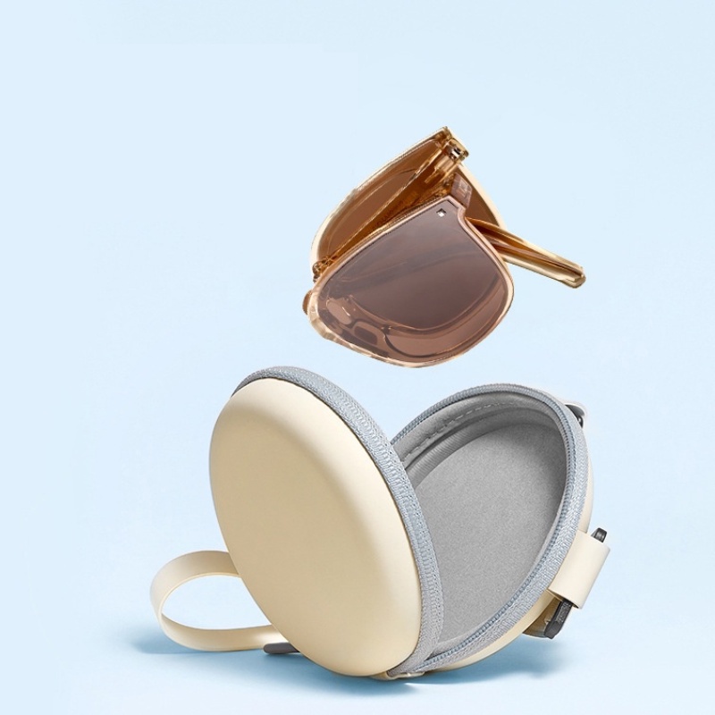 (JIUERBA) Kính Mát Gọng Lớn Chống Tia uv Có Thể Gấp Lại Tiện Lợi Dành Cho Nữ