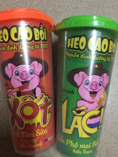 Combo 10 xúc xích xốt và lắc