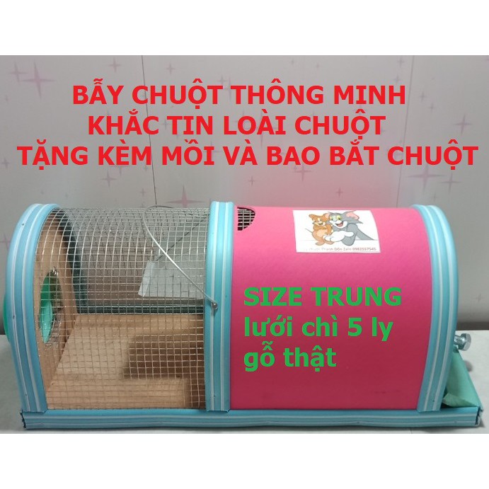 Bẫy chuột thông minh - loại vừa