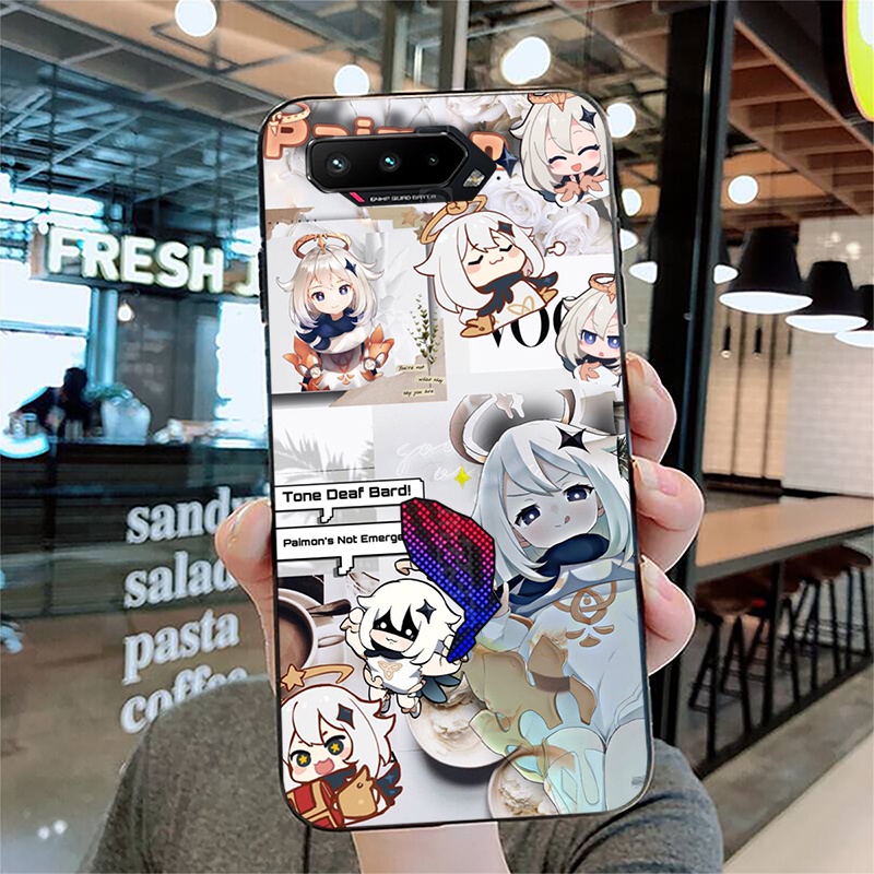 Bao Da Điện Thoại Họa Tiết Hoạt Hình Cho asus rog phone 5 3 2 rog5 rog2 Ốp