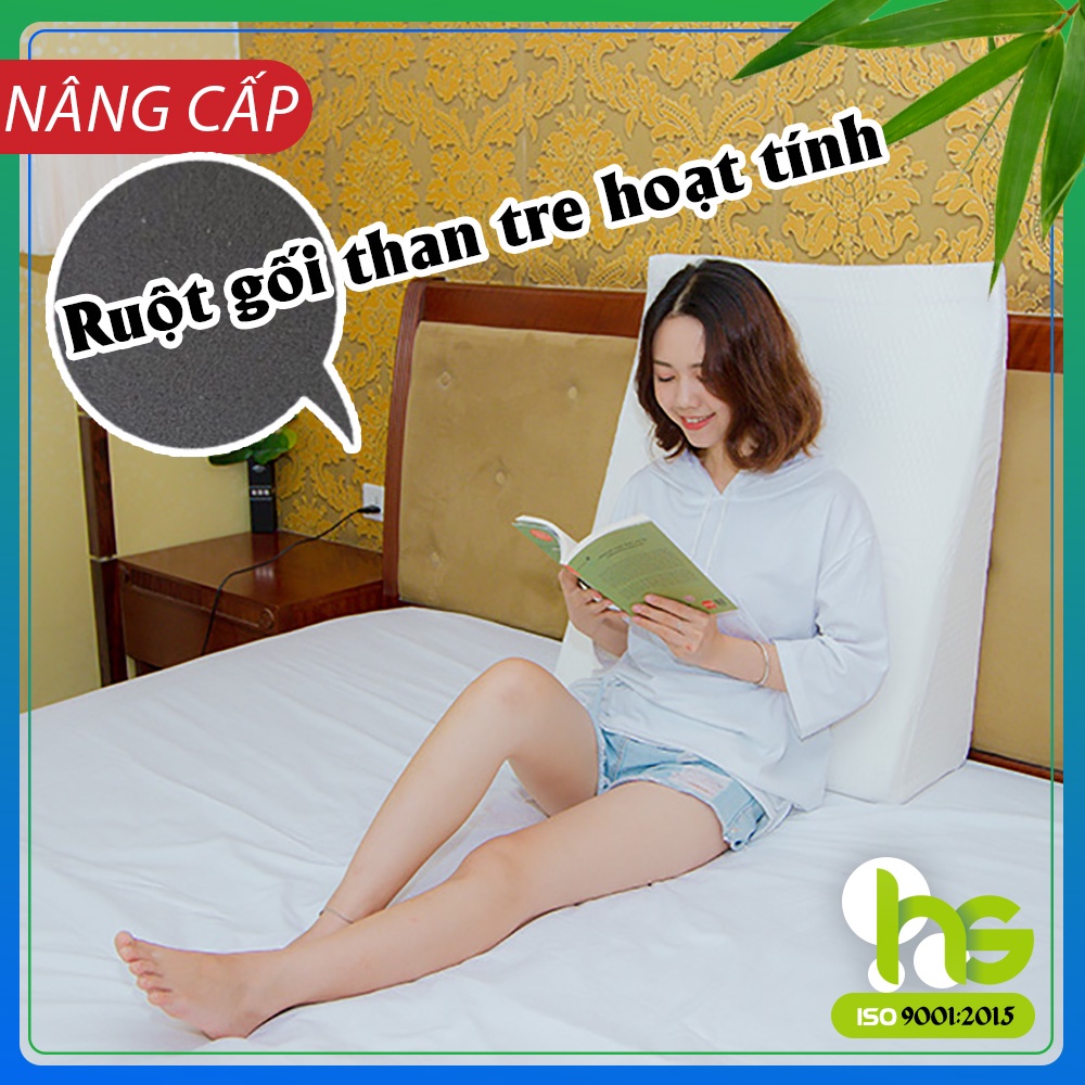 Gối chống trào ngược dạ dày cho người lớn Hi-Sleep - BS Khuyên dùng - Sx bởi đệm Kim Cương