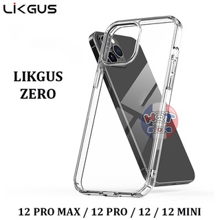 Ốp lưng trong suốt Likgus Zero IP 12 Pro Max / 12 Pro / 12 / Mini