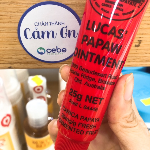 Kem đa năng Lucas Papaw Ointment (25g)