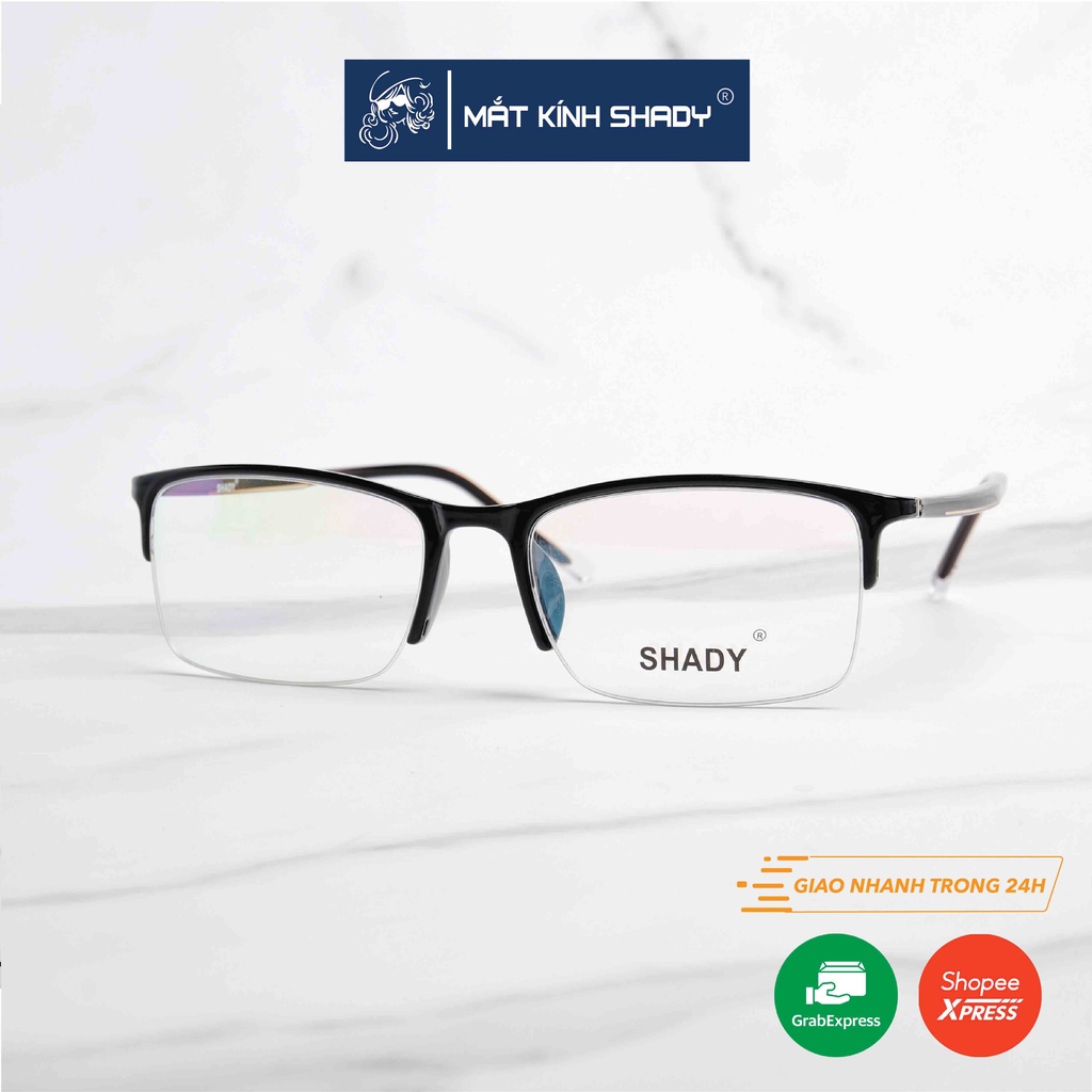 Gọng Kính Cận Nhựa Dẻo TR90 Shady Unisex G1994 (Nhiều Màu)