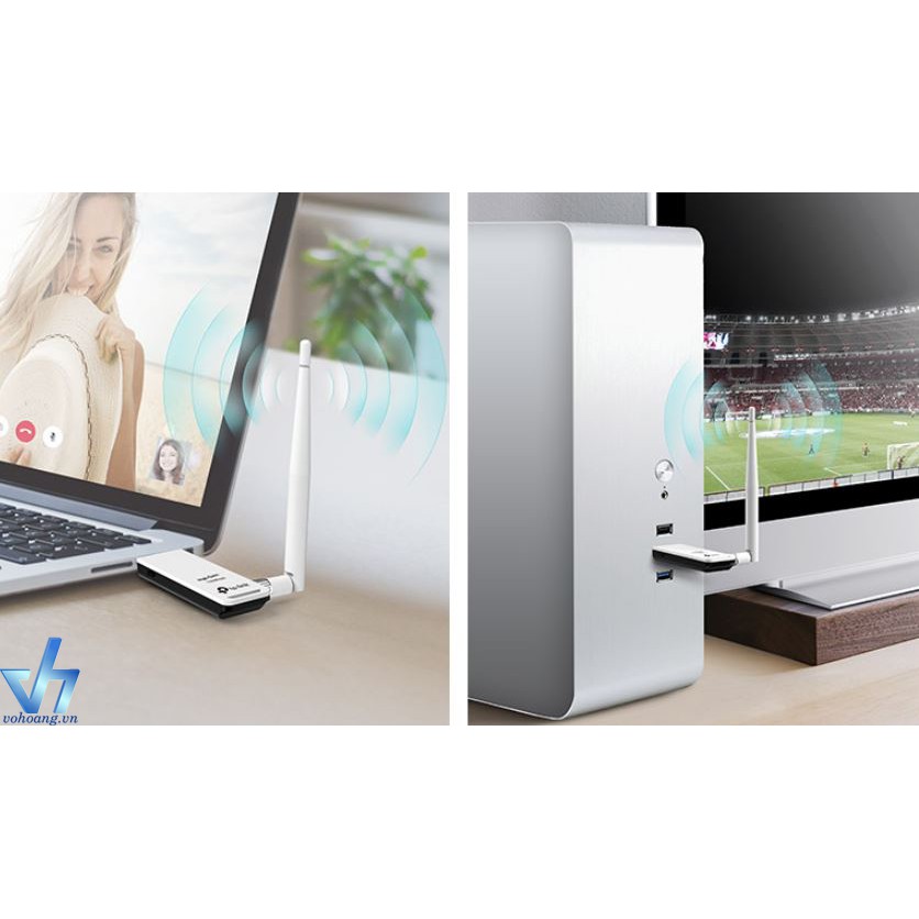 Bộ Thu WiFi TPLink TL-WN722N chuẩn N 150Mbps | BigBuy360 - bigbuy360.vn