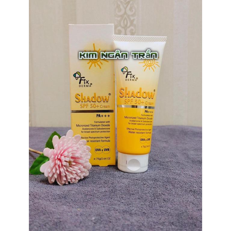 Kem chống nắng Dược Mỹ Phẩm FIXDERMA SHADOW SPF 50+