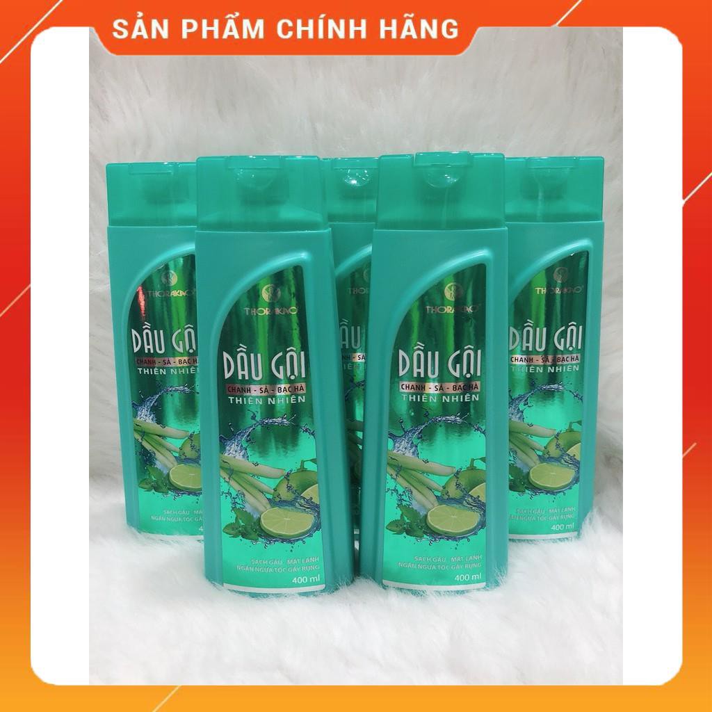 DẦU GỘI CHANH - SẢ - BẠC HÀ