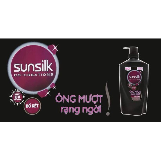 Dầu gội Sunsilk Bồ Kết óng mượt rạng ngời 900g