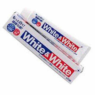 Kem đánh răng white & white lion của nhật 150g