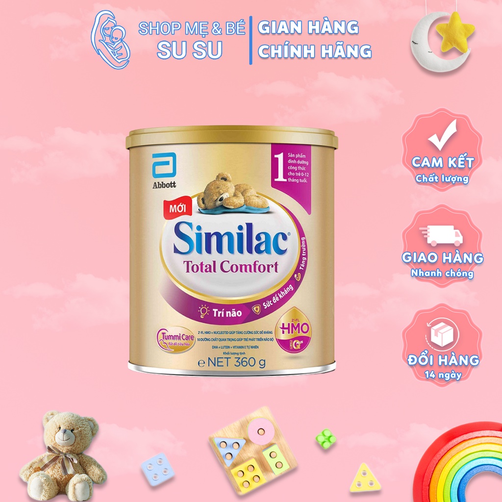 Date 2025 Sữa Similac Total Comfor S1, S1+ 360g