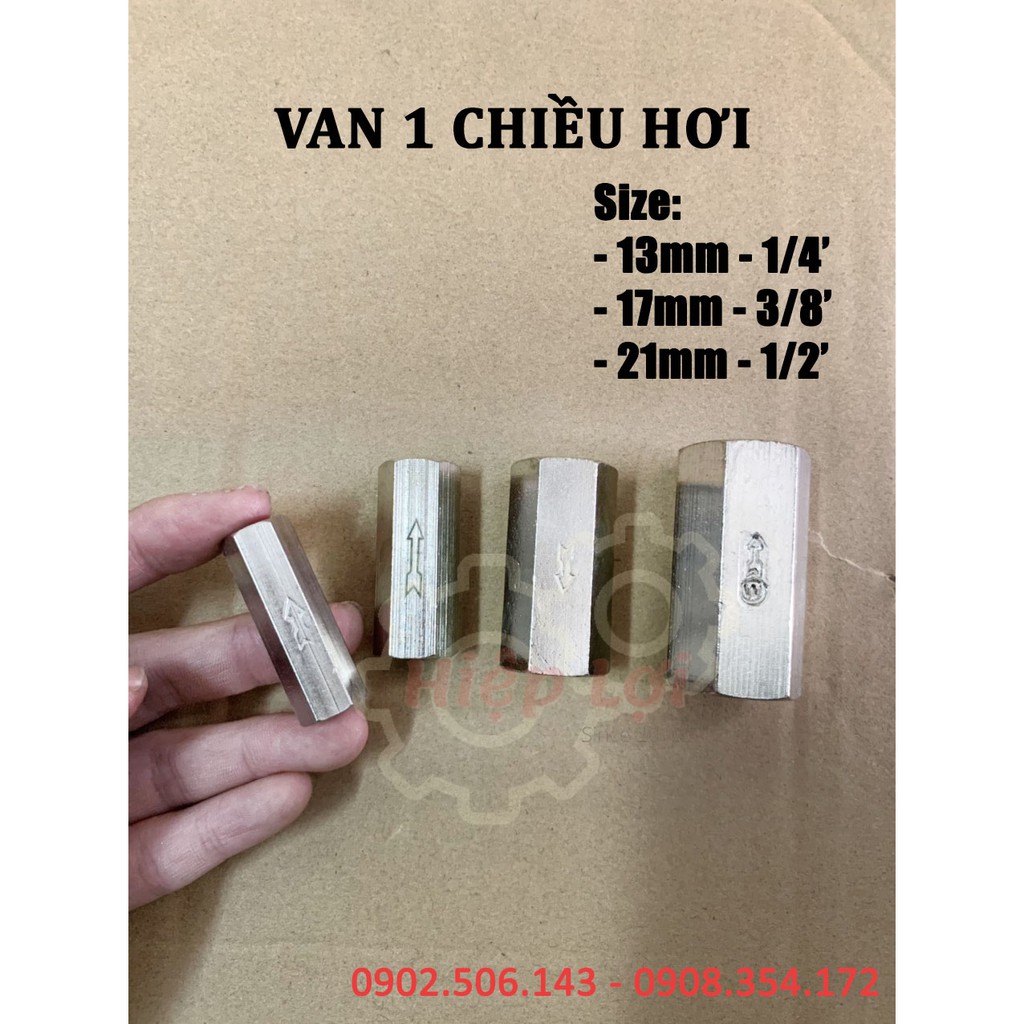 VAN 1 CHIỀU HƠI/ KHÍ NÉN