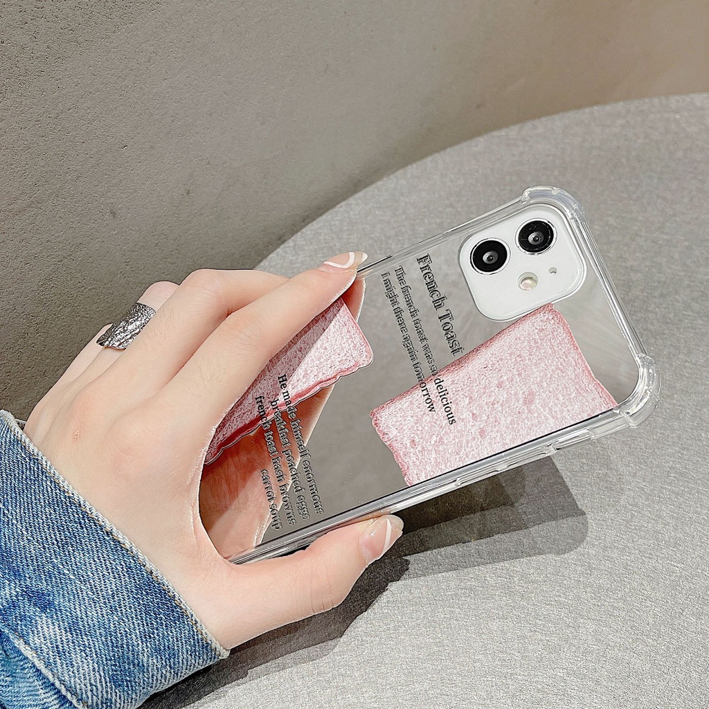 Ốp lưng iphone Ốp Điện Thoại TPU silicone Mặt Gương Thời Trang Cho iPhone 11 pro max X Xr Xs max 7 8 Plus 13 14pro pro max Dinuo case