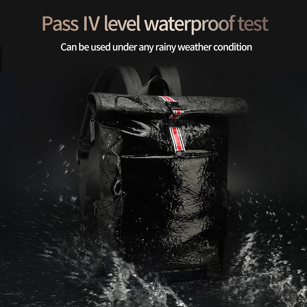 Balo đựng laptop Tigernu T-B9025 chống nước phong cách Hàn Quốc thời trang 15.6"