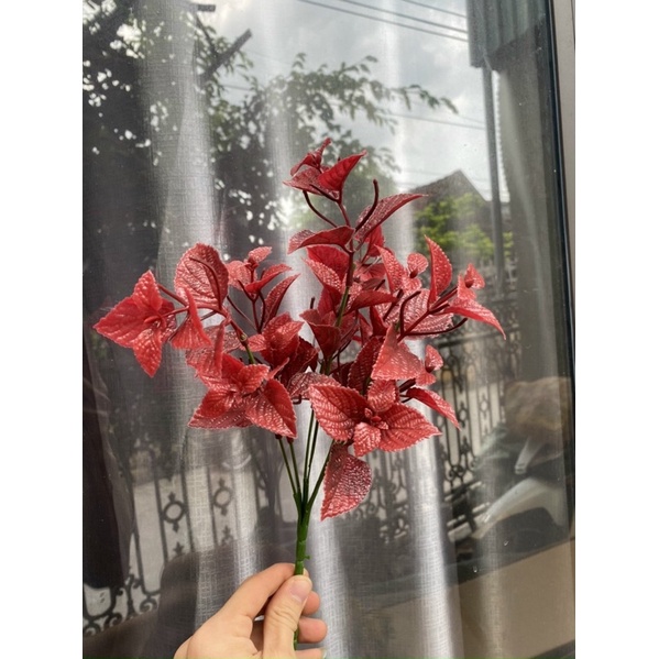 Cụm bạc hà nhiều màu sắc trang trí không gian tiệc, decor quán Cafe nhà hàng