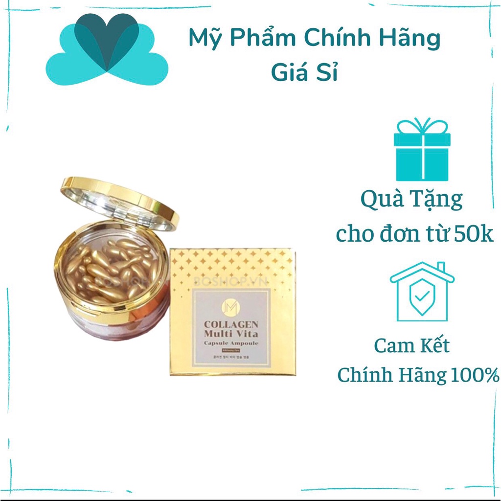 Tinh Chất Collagen Tươi JM Collagen Multi Vita Capsule Ampoule 400mg