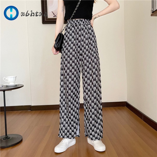 Quần Dài Ống Rộng In Chữ Thời Trang Nữ Tính | BigBuy360 - bigbuy360.vn