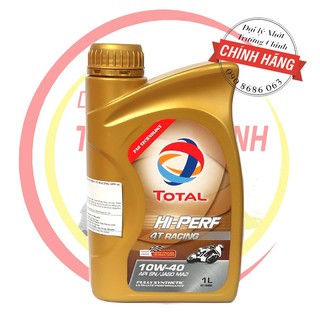 Nhớt Total Hi-Perf 4T Racing 10W40 1L