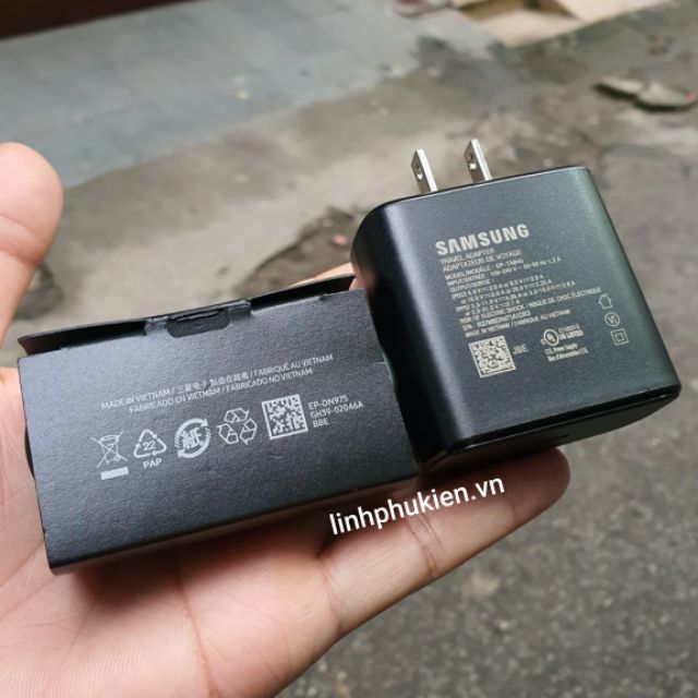 [Mã SKAMCLU9 giảm 10% đơn 100K] Sạc siêu nhanh 45W Super Fast Charging Samsung Galaxy Note 10 Plus / S20 Ultra chính hã
