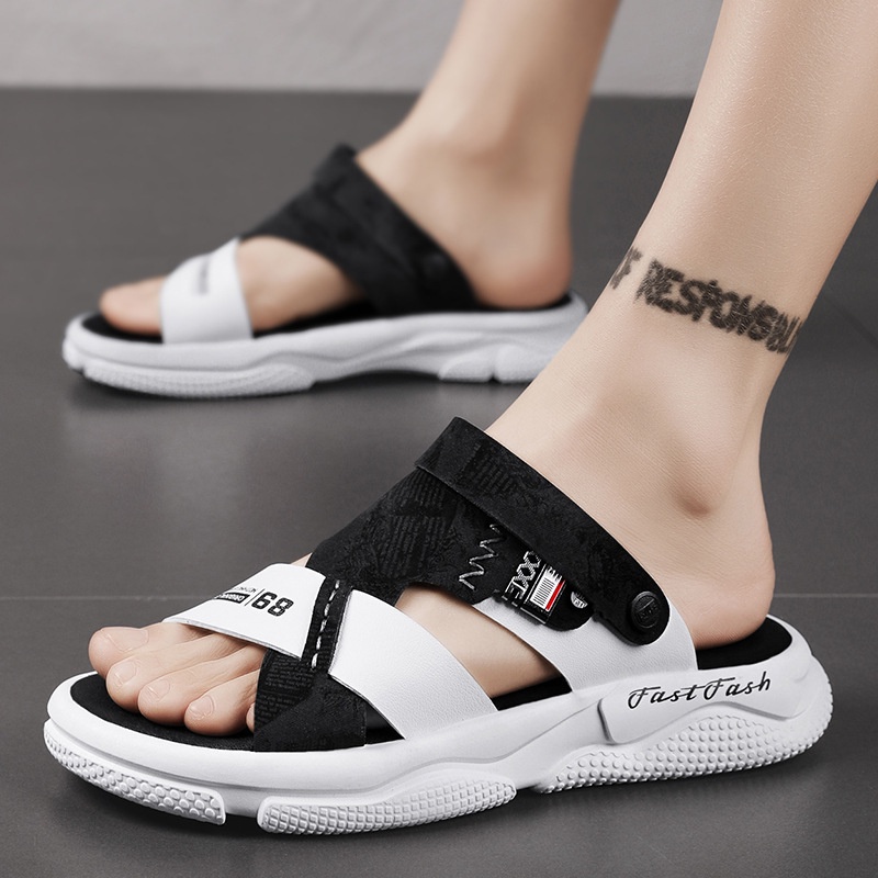 Sandal nam dép nam quai hậu đi học giày quai hậu nam dép xăng đan sandan đi chơi trẻ trung cá tính chống trượt G6085