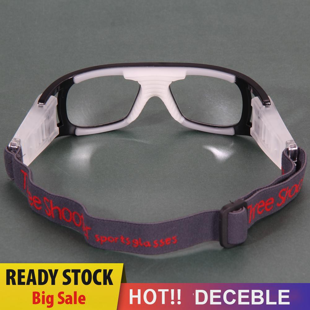 Deceble Sports Protective Goggles Basketball Glasswear for Football Rugby 