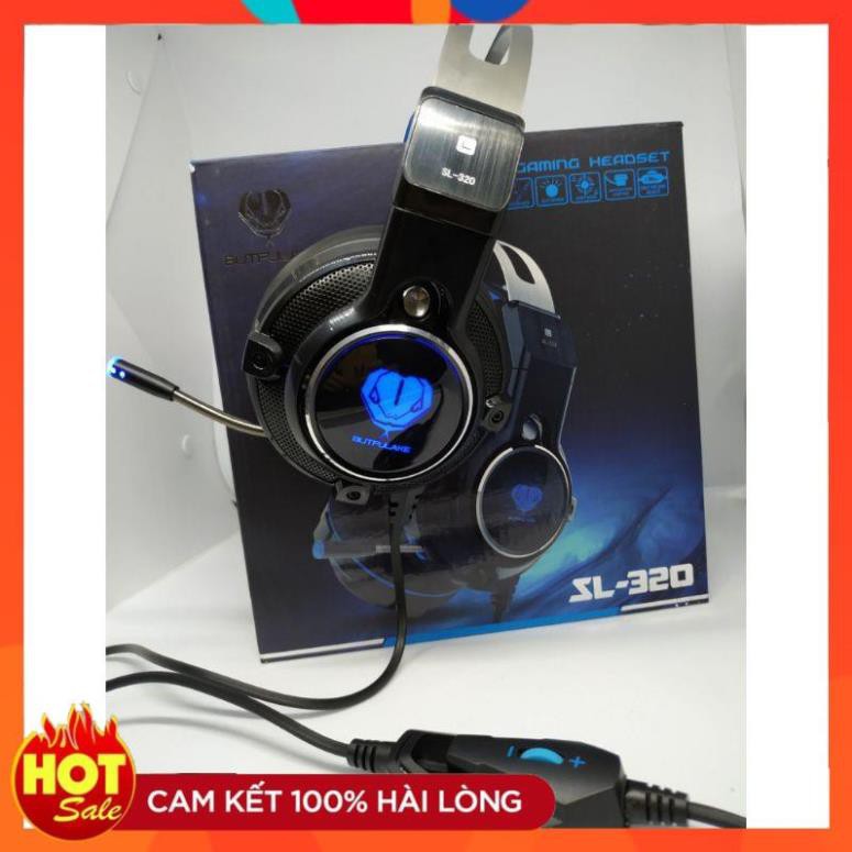 [Chính hãng] Tai nghe chuyên GAME giá rẻ SL320. Full hộp! Mic linh hoạt