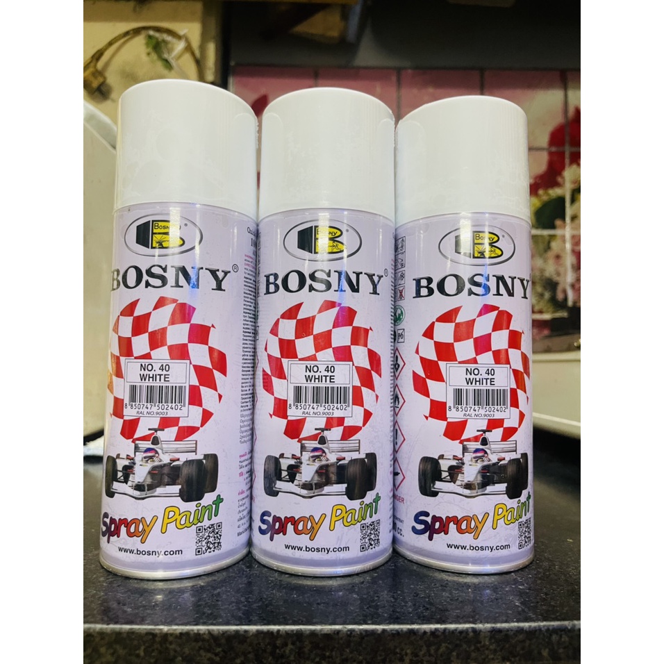 Sơn xịt bóng mờ, bóng trong Bosny 191/190 (Bonsy Spray)