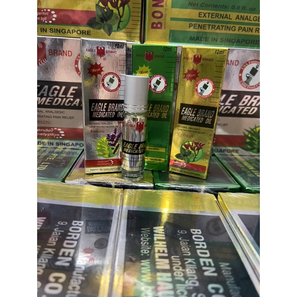 CHÍNH HÃNG- DẦU NƯỚC VÀNG HIỆU CON Ó - CHÍNH HÃNG 12ml