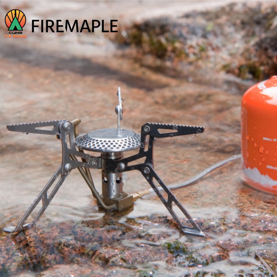 Bếp gas mini gấp gọn Fire Maple FMS-118 gọn nhẹ tiện lợi chuyên dụng cho du lịch, dã ngoại cắm trại