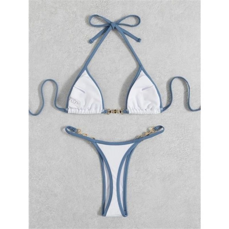 Bikini 2 Mảnh Lọt Khe Sexy Style Tây