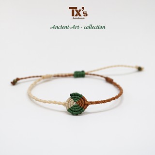 Vòng Tay TX's Handmade - Spiral Chất Liệu Dây Sáp Siêu Bền