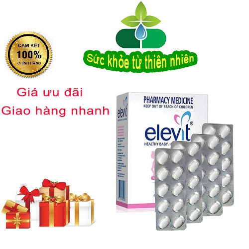 Vitamin Tổng Hợp Elevit Cho Bà Bầu 100 Viên (Chuẩn Úc)