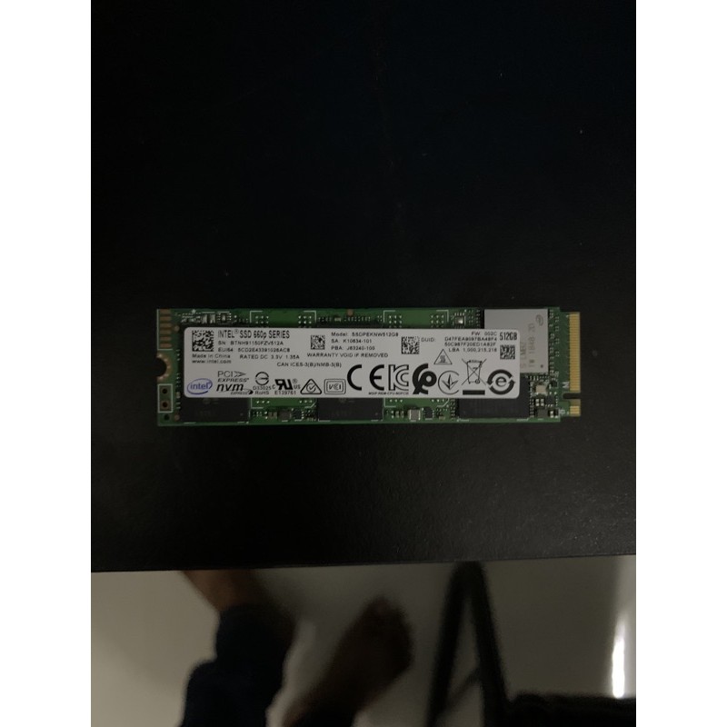 ssd m2 intel 512gb